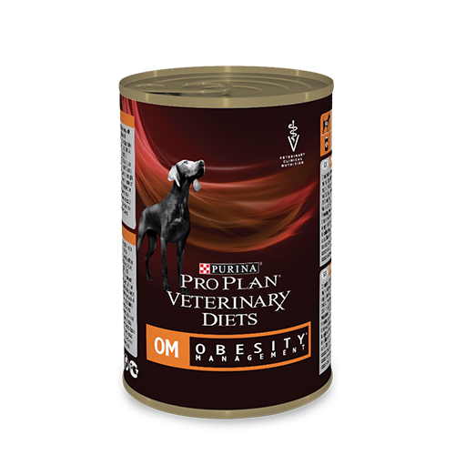 Purina Veterinary Diets Canine OM Obesity Management - aliment humide en boîte