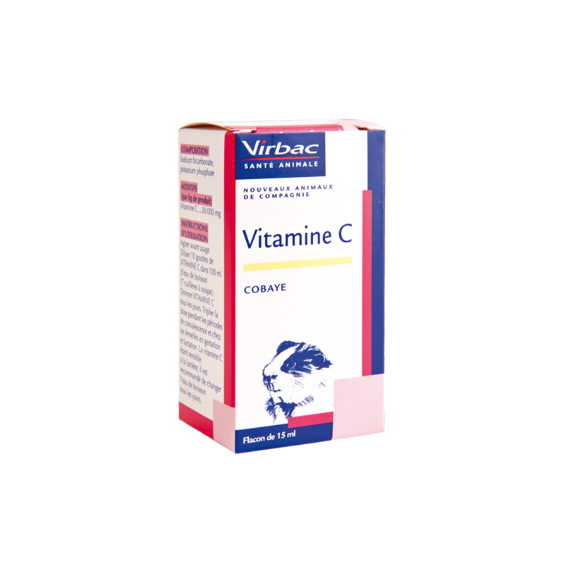 Virbac Vitamine C Cobaye Flacon 15ml