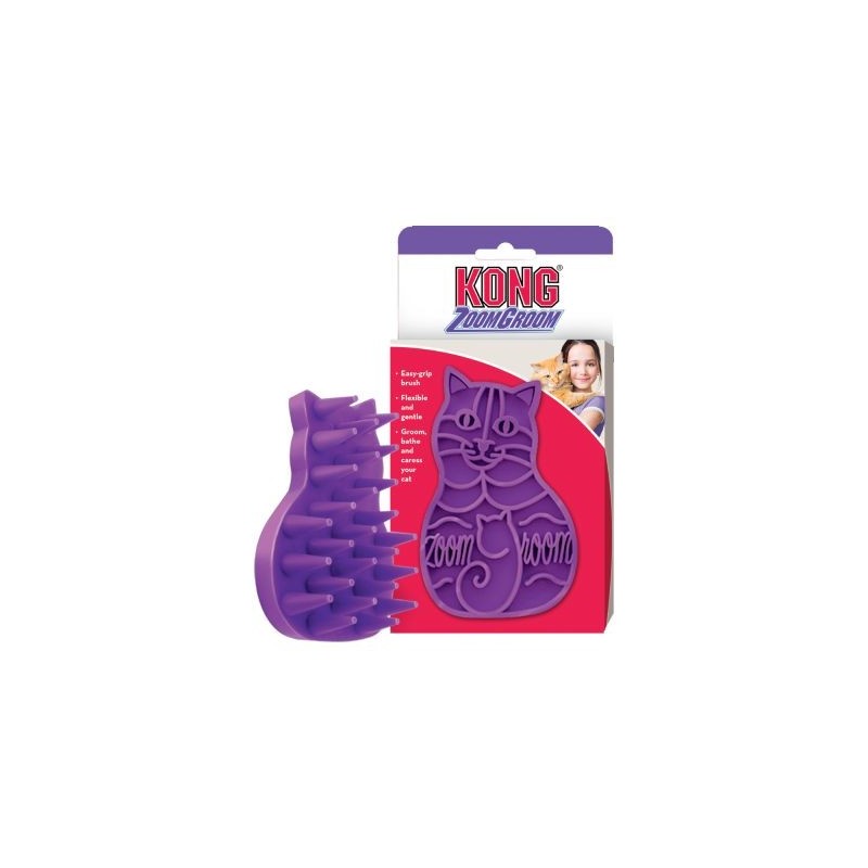 Brosse souple Kong Zoom Groom chat Brosse souple Kong Zoom Groom chat
