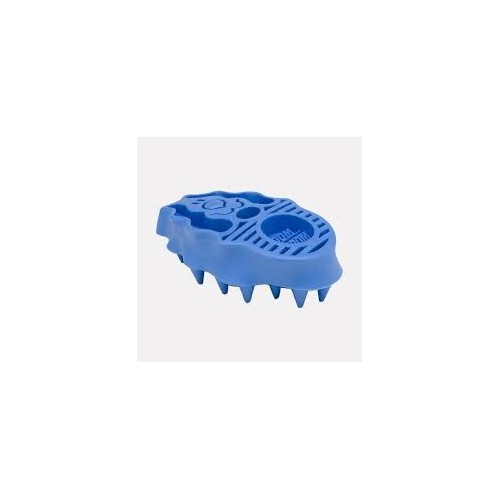 Brosse souple Kong Zoom Groom chien bleu