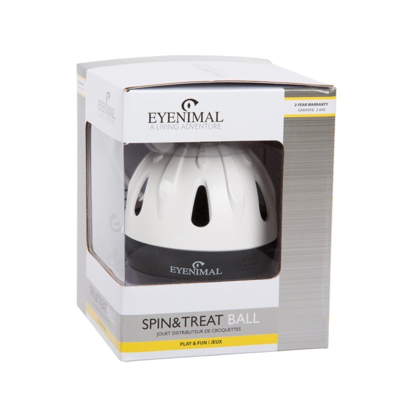 Spin Treat Ball Eyenimal Jeu Pour Chats Cabinet De La Roche Vetstore