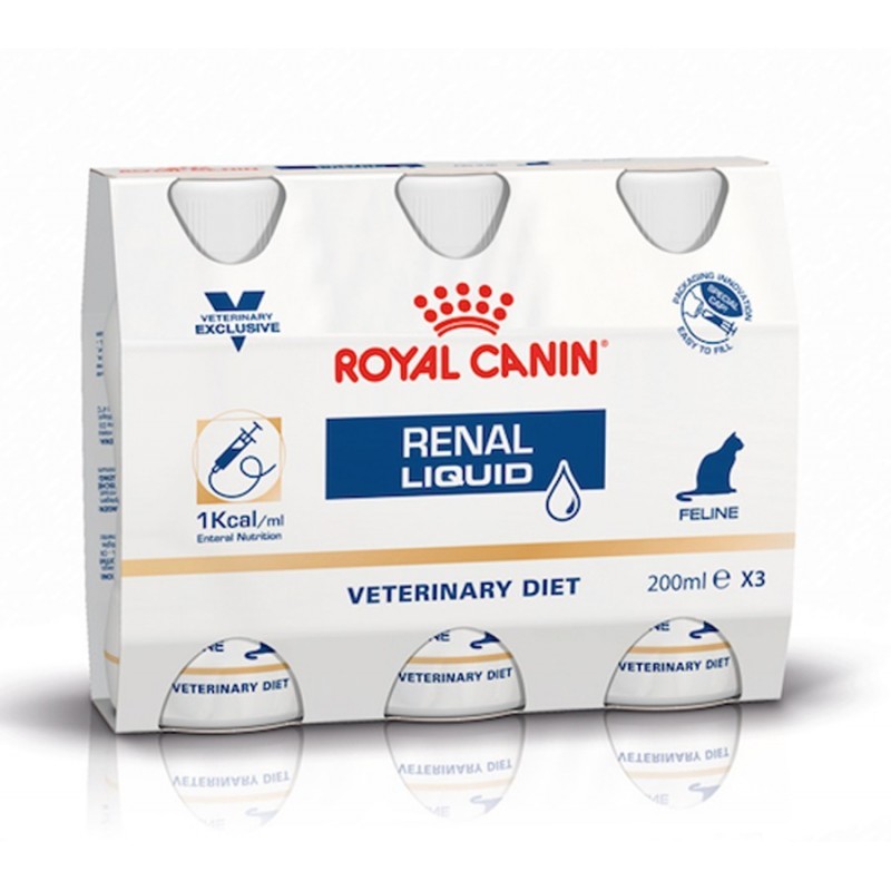 Royal Canin Veterinary Diet Renal Liquid pour chat