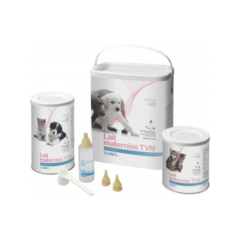 Aliment d'allaitement complet pour chiots, chatons