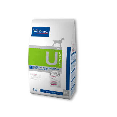 Virbac Veterinary HPM Dog Urology U1 Dissolution & Prevention