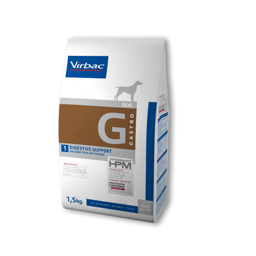 Virbac Veterinary HPM Dog Gastro G1 Digestive Support