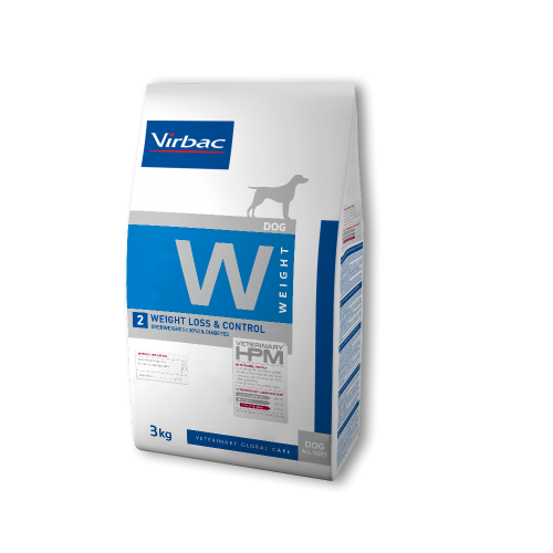 Virbac Veterinary HPM Dog Weight W2 Weight Loss & Control
