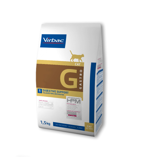 Virbac Veterinary HPM Cat Gastro G1 Digestive Support