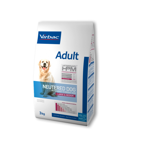 Virbac Veterinary HPM Adult Dog Neutered Large & Medium