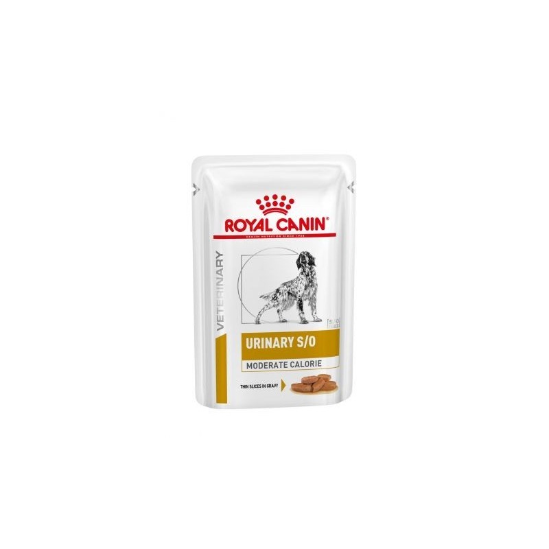 Royal Canin Veterinary Diet Urinary S/O moderate calorieschien - Aliment humide en sachets