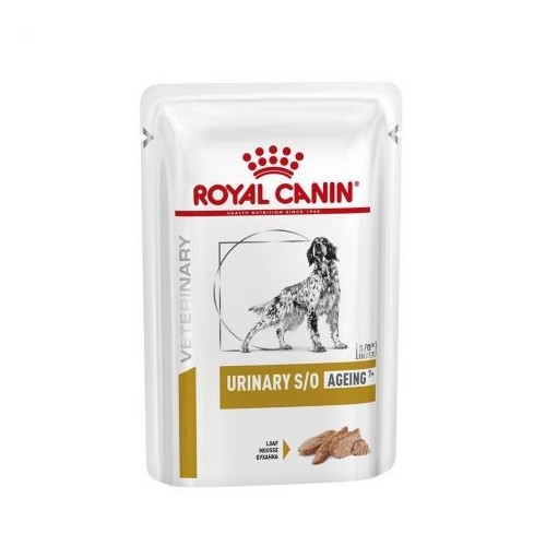 Royal Canin Veterinary Diet Urinary S/O ageing 7+ dog - Aliment humide en sachets