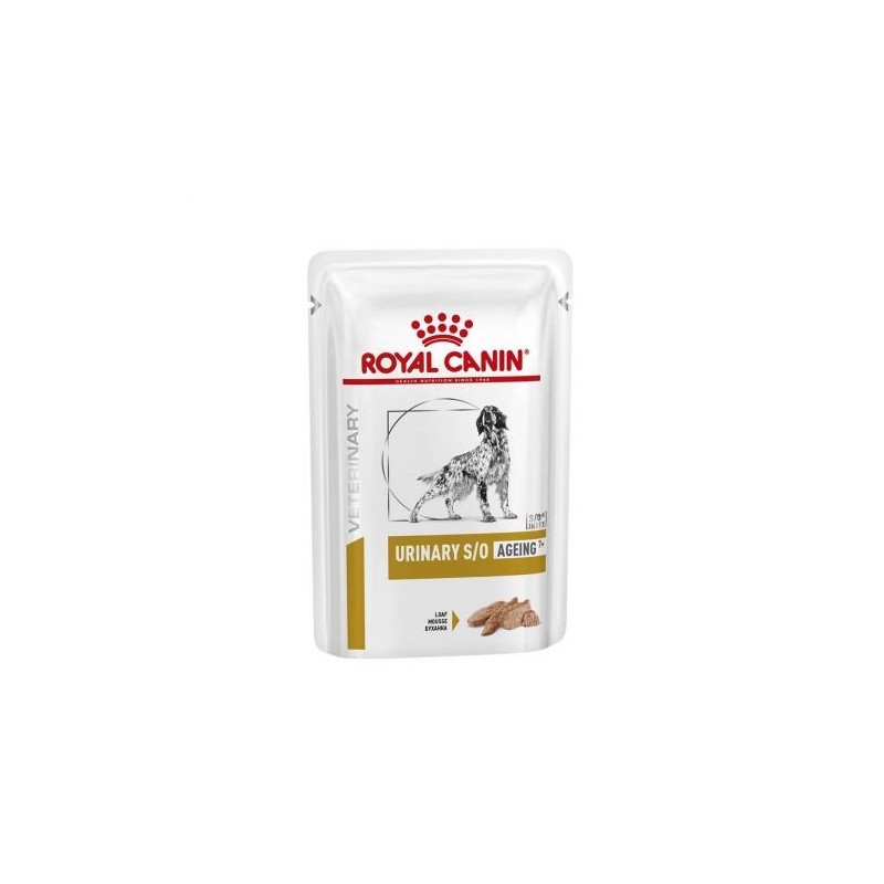 Royal Canin Veterinary Diet Urinary S/O ageing 7+ dog - Aliment humide en sachets