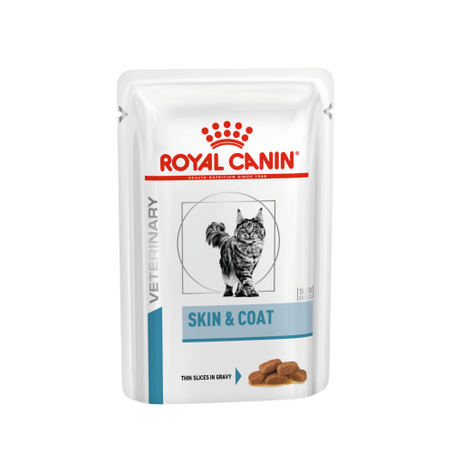Royal Canin Cat Skin & Coat - aliment humide en sachet pour chat