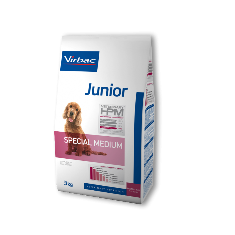 Virbac Veterinary HPM Junior Dog Special Medium