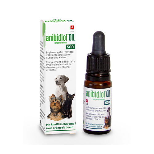 Anibidiol 500 huile pour chien et chat