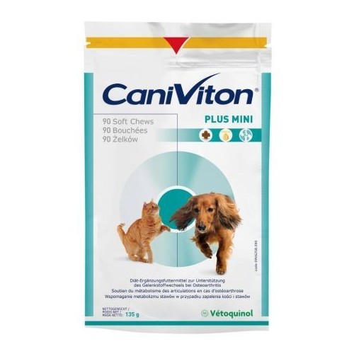 Caniviton Plus Mini comprimés à mâcher pour chien et chat