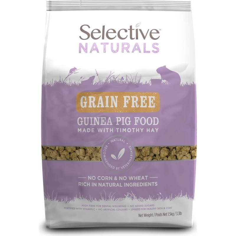 Science Selective Grain Free Guinea Pig Food granulés pour cochon d