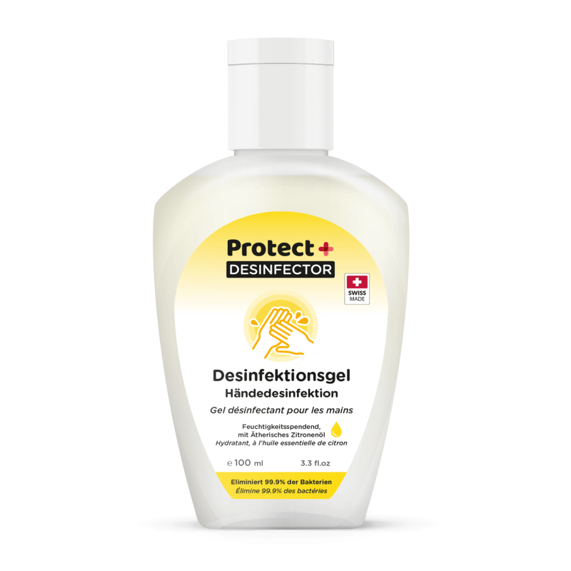 Swissbiolab Protect+ Desinfector gel désinfectant, flacon distributeur Swissbiolab Protect+ Desinfector gel désinfectant, flacon distributeur