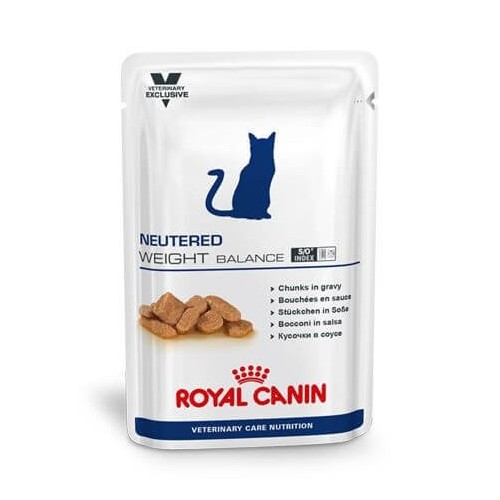 PROMO Royal Canin Vet Care Nutrition Neutered Weight Balance - aliment humide en sachet pour chat