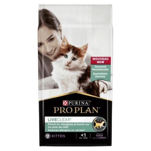 Purina Proplan LiveClear Kitten aliment pour chaton