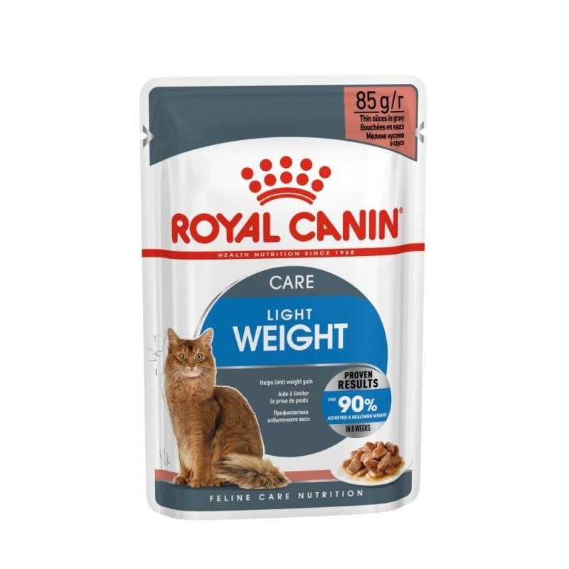Royal Canin Care Nutrition Light Weight Care aliment pour chat en sauce - aliment humide en sachet Royal Canin Care Nutrition Light Weight Care aliment pour chat en sauce - aliment humide en sachet