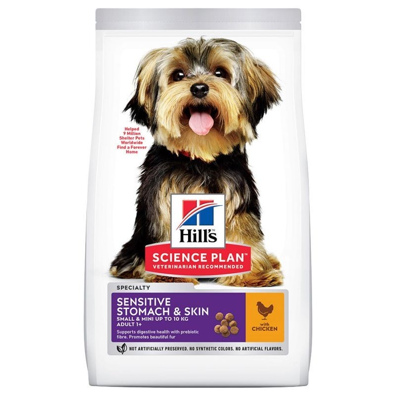 Hill's Science Plan Canine Adult Small+Miniature Sensitive Stomach&Skin Hill's Science Plan Canine Adult Small+Miniature Sensitive Stomach&Skin
