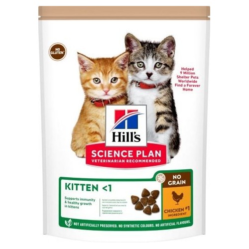 Hill's Science Plan Feline Kitten NO GRAIN au poulet