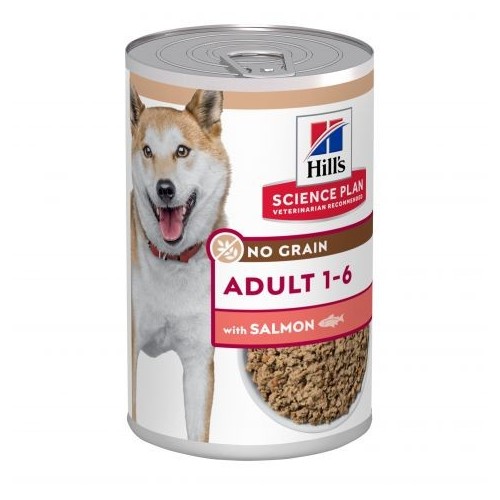 Hill's Science Plan Canine Adult NO GRAIN au saumon- aliment humide en boîte