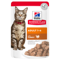 Hill's Science Plan Feline Adult Tender Chunks in Gravy with Turkey - sachet