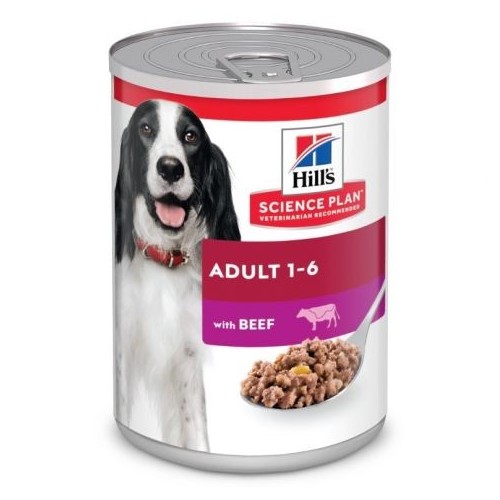 Hill's Science Plan Canine Adult Dog Beef - aliment humide en boîte