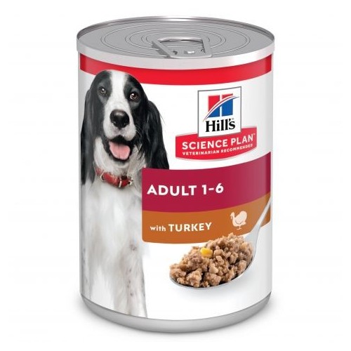 Hill's Science Plan Canine Adult Dog Turkey - aliment humide en boîte