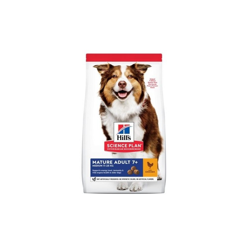 Hill's Science Plan Canine Mature Adult 7+ Active Longevity Medium with Chicken