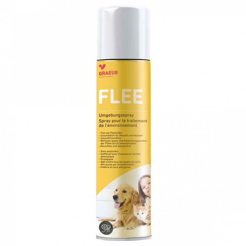 Flee Spray contre les puces et les acariens