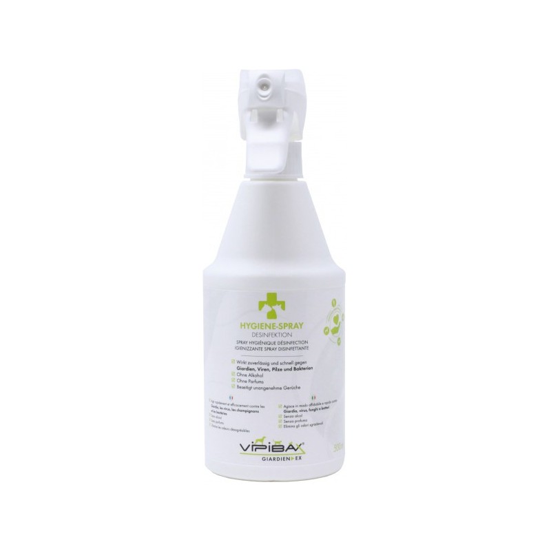 Hygiene-Spray VIPIBAX 500ml - spray désinfectant et désodorisant