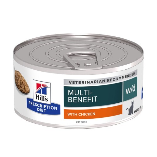 Hill's Prescription Diet Feline w/d Multi-Benefit - Aliment humide en boîte