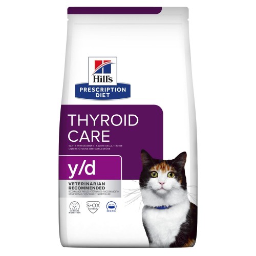 Hill's Prescription Diet Feline y/d Thyroid Care