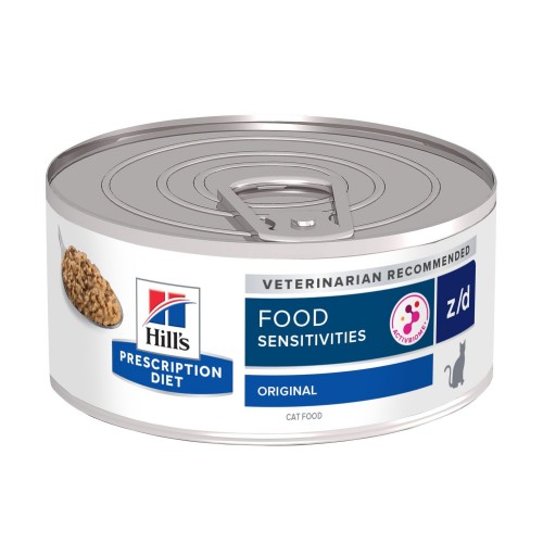 Hill's Prescription Diet Feline z/d Food Sensitivities - Aliment humide en boîte