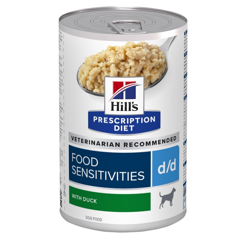 Hill's Prescription Diet Canine d/d Food Sensitivities - Aliment humide en boîte