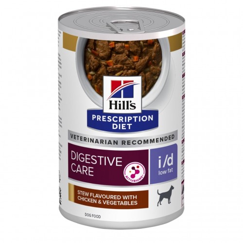 Hill's Prescription Diet Canine i/d Digestive Care Low Fat stew with chicken - aliment humide mijoté