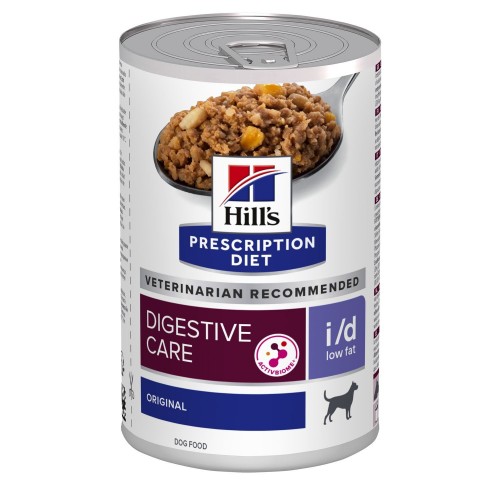 Hill's Prescription Diet Canine i/d Digestive Care Low Fat - Aliment humide en boîte
