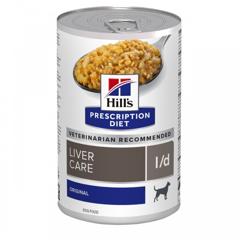 Hill's Prescription Diet Canine l/d Liver Care - aliment humide en boîte