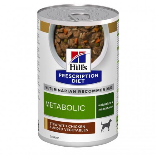 Hill's Prescription Diet Canine Metabolic Weight Management stew with chicken - Aliment humide mijoté