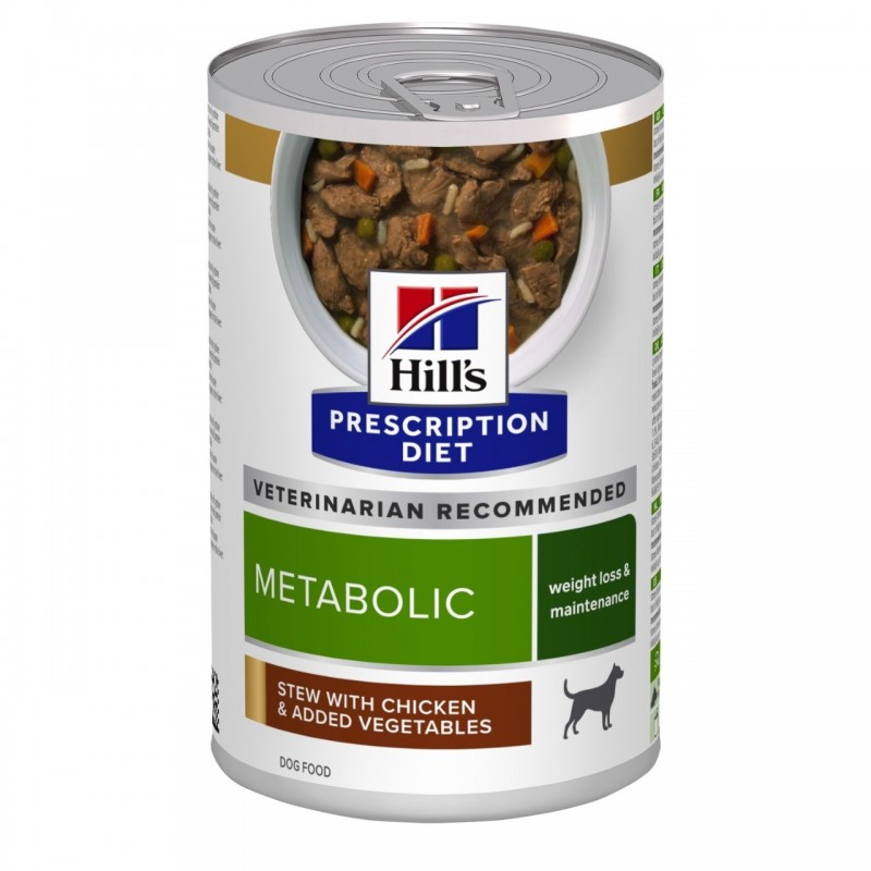 Hill's Prescription Diet Canine Metabolic Weight Management stew chicken - Aliment humide mijoté