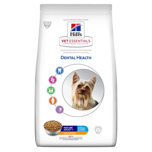 Hill's Vet Essentials Canine Dental Health Mature Adult Small + Mini