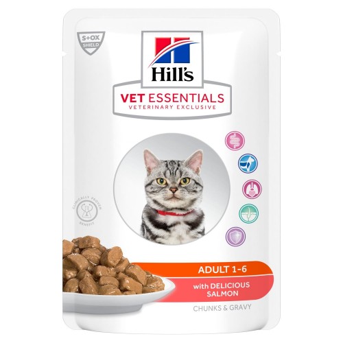 Hill's Vet Essentials Feline Adult au poulet- Aliment humide en sachets