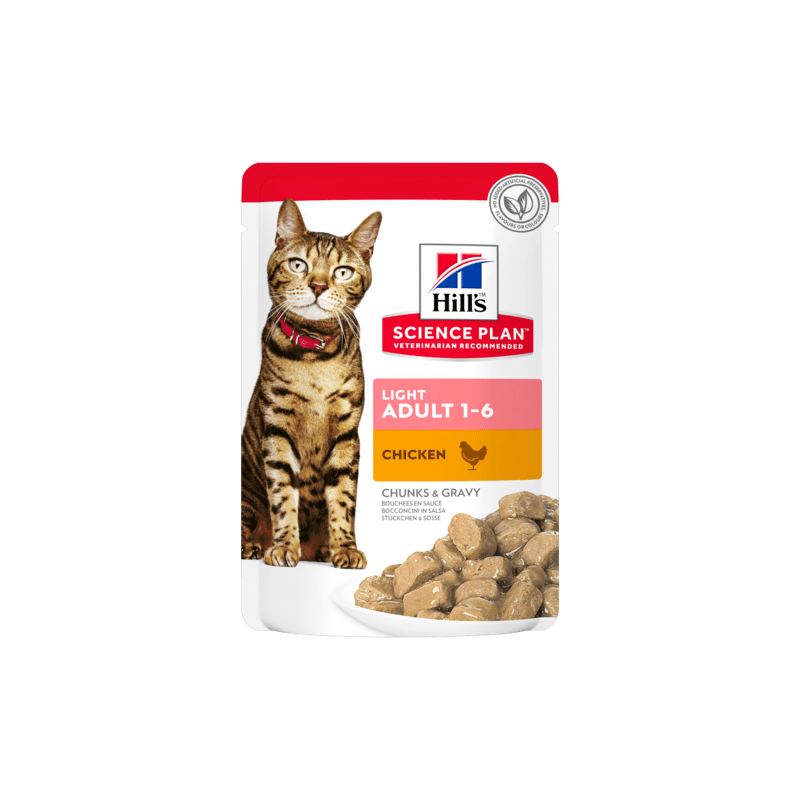 Hill's Science Plan Feline Adult Light with Chicken - sachet Hill's Science Plan Feline Adult Light with Chicken - sachet
