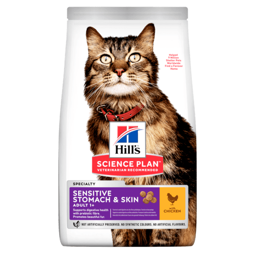 Hill's Science Plan Feline Adult Sensitive Stomach & Skin