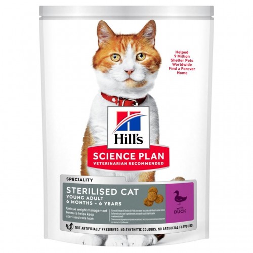 Hill's Science Plan Feline Young Adult Sterilised Cat Duck