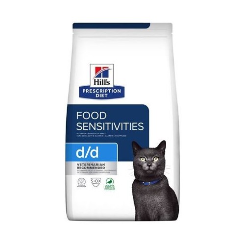 Hill's Prescription Diet Feline d/d Food Sensitivities Duck & Green Pea