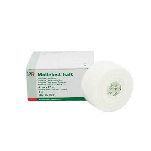 Lohmann & Rauscher Mollelast Haft bande de fixation cohésive 4 cm x 20 m