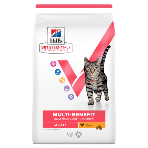 Hill's Vet Essentials Multi-Benefit adult cat with chicken 6.5 kg